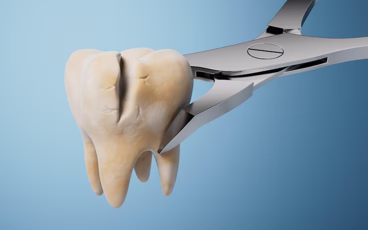 ترمیم دندان شکسته